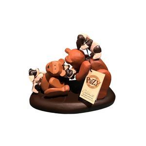 Celebration Wooden Gift Craft Pozy Teddy Bear New Friends Figurine 320010 Dog